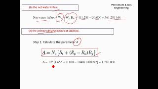 Material Balance Equation MBE Calculations [upl. by Larrabee]