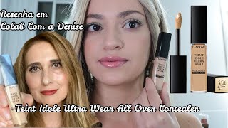 Teint Idole Ultra Wear All Over Concealer Resenha do novo corretivo da Lancôme [upl. by Rhiamon]