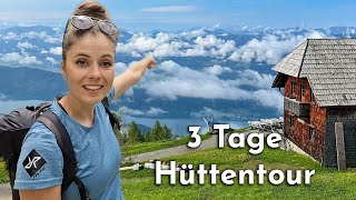 Schöne Hüttenwanderung in den Alpen Mehrtagestour zum Millstätter See [upl. by Ahoufe]