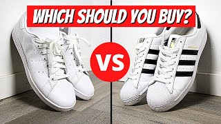 Adidas Stan Smith vs Superstar Which Iconic Sneaker Comes Out on Top [upl. by Acinad785]