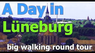 A Day in Luneburg Germany Big walking tour 4K [upl. by Cannon]