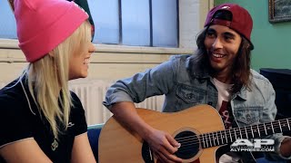 Vic Fuentes and Jenna McDougall quotHold On Till Mayquot acoustic [upl. by Nelie]