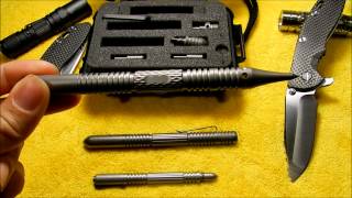 Rick Hinderer Last Ditch Self Defense amp EDC Pens amp Kubatons [upl. by Greerson238]