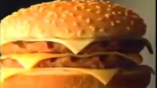 Burger King Cheese Trio Commercial  1989 [upl. by Edee]