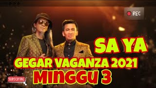 SA  YA  Saiful Apek dan Yassin  Better Man  Gegar Vaganza 8 Minggu ke 3 [upl. by Erdman]