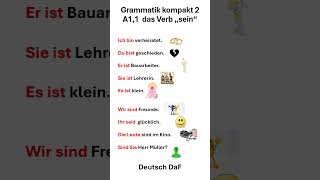 Grammatik kompakt 2 deutsch sprache lerne [upl. by Izzy]