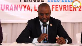 Audace Ndikuryayo Assistant du ministre de la Fonction Publique du Travail et de lEmploi [upl. by Pickford190]