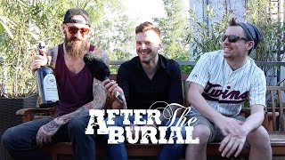 INTERVIEW  10 questions with quotAFTER THE BURIALquot [upl. by Aitercal]