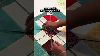 Disappearing Nine Patch Block Tutorial Part 2 🌹 Full video on Youtube [upl. by Col545]