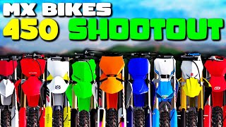 NEW OEM 450 Motocross SHOOTOUT  MX BIKES [upl. by Nahsin466]