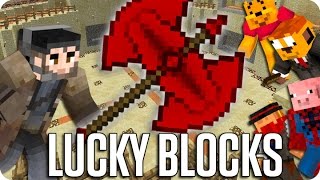 ¡FUERZA BRUTAL LUCKY BLOCKS  Minecraft Con Sara Luh Exo Y Macundra [upl. by Rutter]