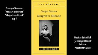 Georges Simenon “Maigret si difende”  “Maigret se défend” cap 4 [upl. by Htor]