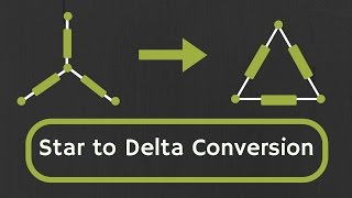 Star to Delta Conversion With Proof and Example [upl. by Aniteb]