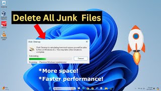 How to Delete all Junk Files on Windows 1011  Full Guide [upl. by Kipp]