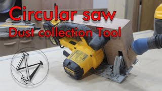 Circular saw Dust collection Tool충전원형톱 집진 툴 제작DCS391 [upl. by Lemuela]