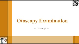 Otoscopy Procedure  فحص الاذن بإستخدام منظار الاذن [upl. by Ayhtak]