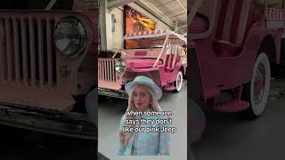 Pink Jeep  Klairmont Kollections Automotive Museum [upl. by Ymmas867]