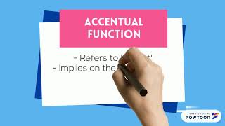 Accentual Function of Intonation [upl. by Shayn]