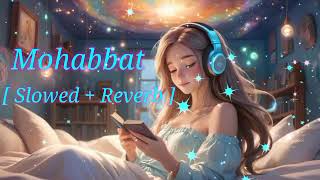 Mohabbat Ab Na Main Karunga Kisiko Lyrics Video  SlowedReverb  New Sed Love Song 2024 [upl. by Pretrice431]