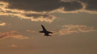 CF18 quotCentury Hornetquot Demonstration Airdrie Airshow 2009 [upl. by Lednar688]