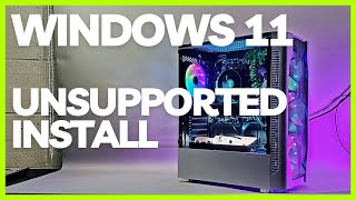 NO BS  Install Windows 11 on any UNSUPPORTED PC [upl. by Aitselec109]