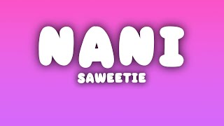 Saweetie  NANi Lyrics [upl. by Zat]