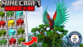 Building a Parrot Statue in Minecraft  From Concept to Completion [upl. by Caplan854]