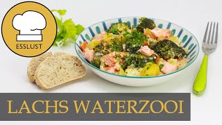 WATERZOOI mit LACHS  flämisches Nationalgericht [upl. by Kellyn]