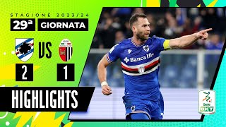 Sampdoria vs Ascoli 21  La Samp vince e aggancia il treno playoff  HIGHLIGHTS SERIE BKT 20232024 [upl. by Eleph818]