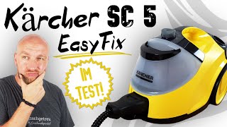 Kärcher Dampfreiniger SC 5 Easyfix Test ► Was ein Klopper ✅ Wir haben ihn gecheckt  Wunschgetreu [upl. by Jordan]