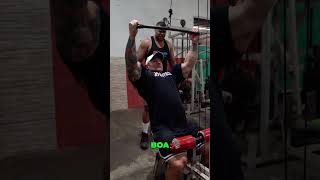 Suor aço e risadas treino de MONSTROS bitelo powerlifting strongman motivacional growth [upl. by Ruosnam]