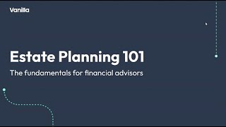 Estate Planning 101 part 1 An Introduction [upl. by Akiret609]