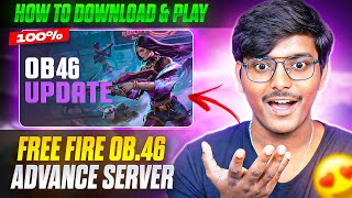 HOW TO DOWNLOAD FREE FIRE ADVANCE SERVER 2024😱🔥  FREE FIRE OB46 ADVANCE SERVER  NEW OB46 UPDATE FF [upl. by Samanthia541]