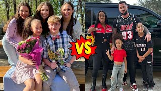 The Rush Fam FamousTubeFamilyvs Haschak Sisters Real Name and Ages 2024 [upl. by Ttcos]