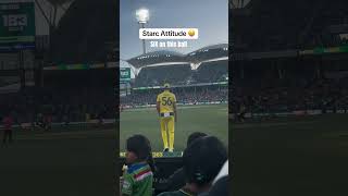 Saim ayub six against Australia and cricket fans teasing Australian players in stadium  ODI series [upl. by Nannek]