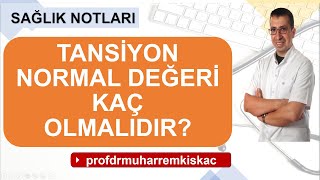 Tansiyon normalde kaç olmalı [upl. by Elyrad]