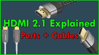 Hands On With HDMI 21  What You Need To Know [upl. by Ellivro]