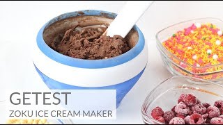 GETEST  Zoku ice cream maker [upl. by Adnohsirk]