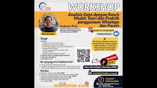 Workshop Analisis Data dengan Rasch Model Hari Ke1 [upl. by Descombes195]