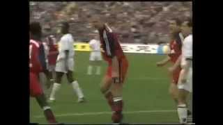 Carsten Jancker vs Sammy Kuffour [upl. by Ardnuahc]