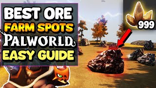 The Best Ore Farm Spots You Need To Know In Palworld  Early Game amp Late Game Locations [upl. by Ttayw809]