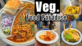 A food paradise 🤩Huda market sector 56 Gurgaon  Indian street food  veg street food [upl. by Launcelot]