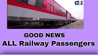 Railway Passengers Good News For all of you kesavatvtelugunews [upl. by Fleta232]