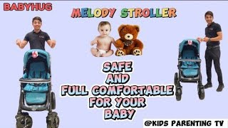 Babyhug Melody strollerHow to use viralvideo babyhug babyproducts babybabystroller buggy [upl. by Nagiam]