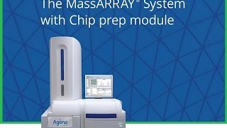 Agena Bioscience MassARRAY® System with Chip prep module Workflow [upl. by Hocker676]