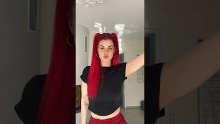 Bisschen KPop schadet nie 😇🎀 trending redhair girl dance shorts [upl. by Yebloc]