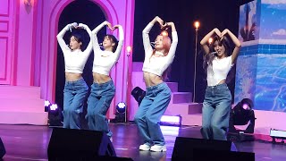 231021 케플러  Tropical Light  Kep1er 2nd FAN MEETING 직캠fancam [upl. by Sdlonyer]