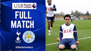 Full Match Tottenham Hotspur vs Leicester City  U18 Premier League  091124 [upl. by Nahtanaj]