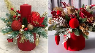 DIY Projects of Christmas day  Christmas Centrepices Design 2k24 [upl. by Teews967]