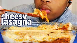 ASMR CHEESY LASAGNA┃le retour du bogoss 😎 [upl. by Faustena]